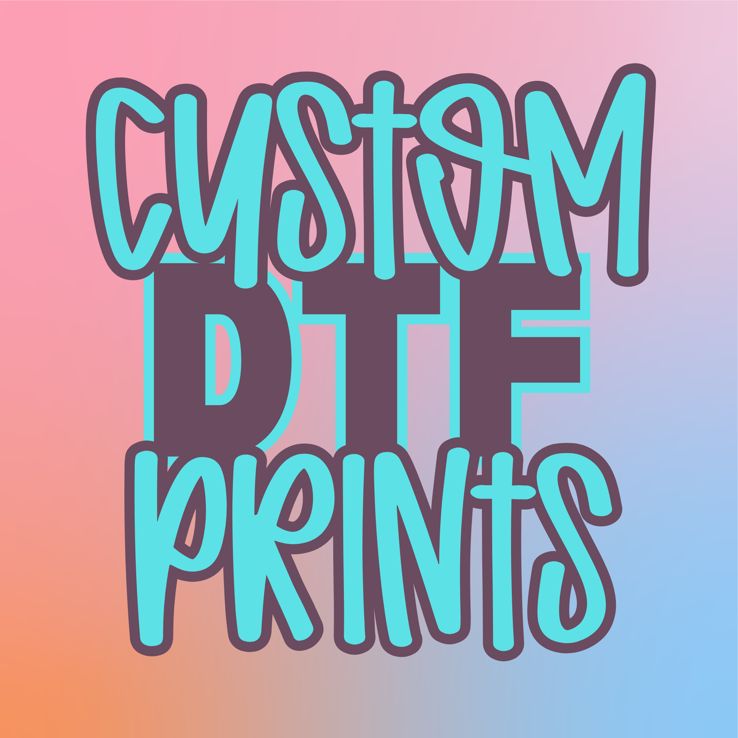 Custom DTF Print