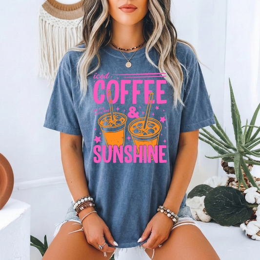 Iced Coffee & Sunshine Tee