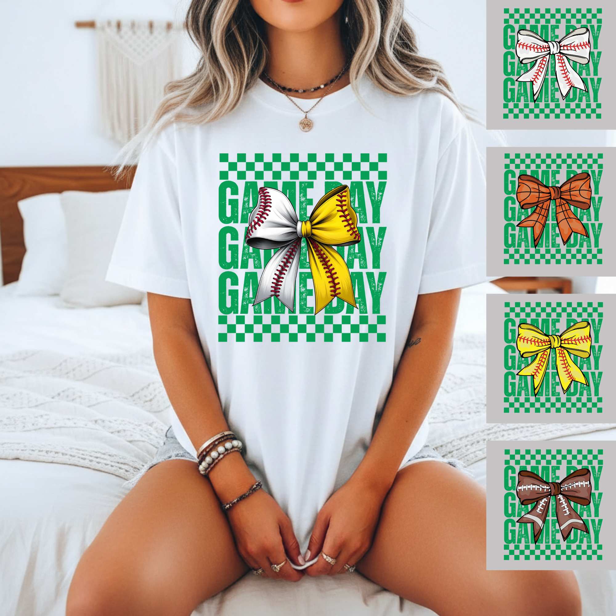Game Day Bow Tee