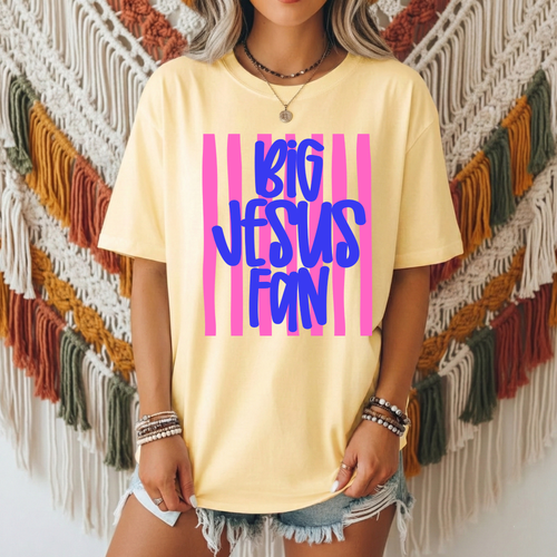 Big Jesus Fan Tee