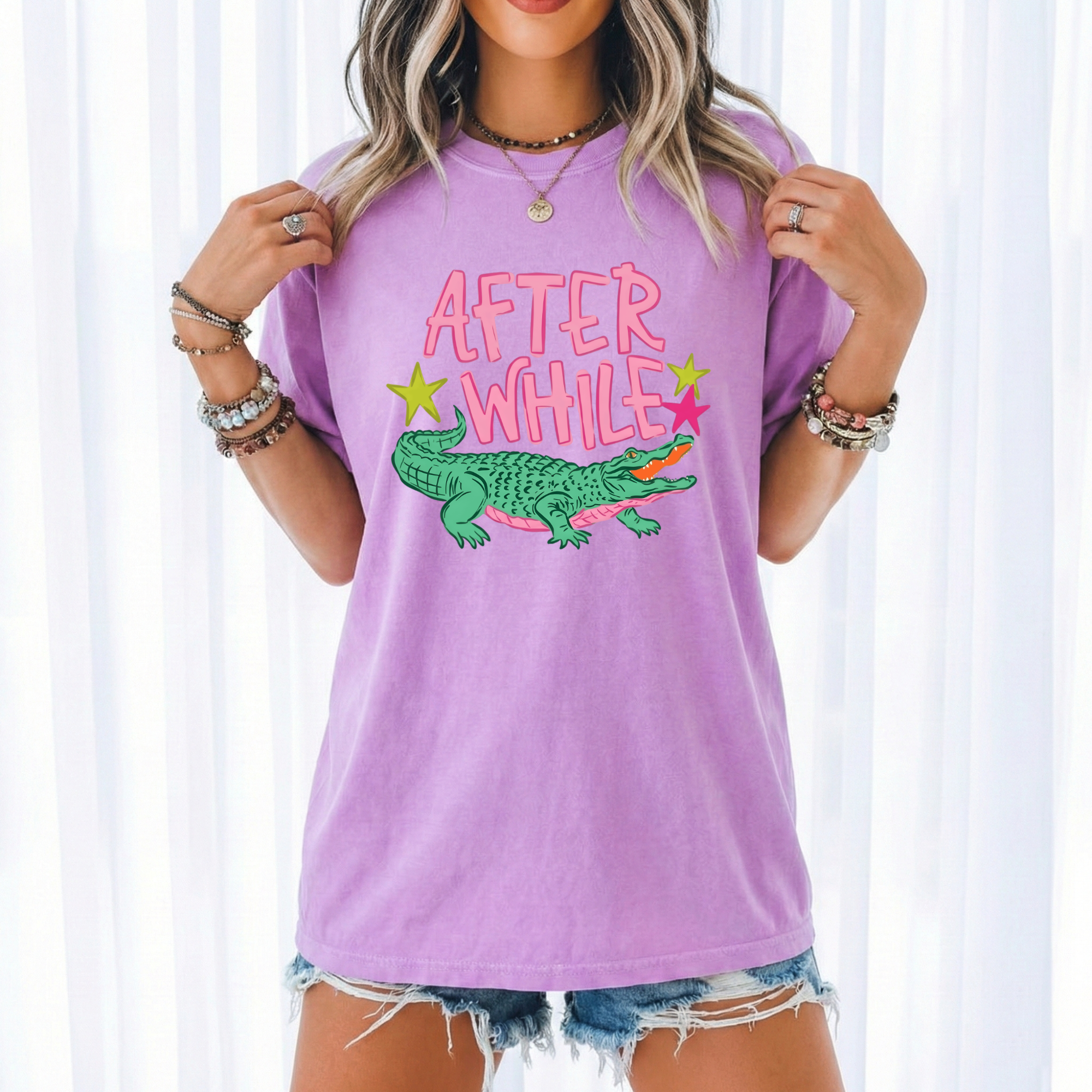 Later Gator/After While Crocodile Tee