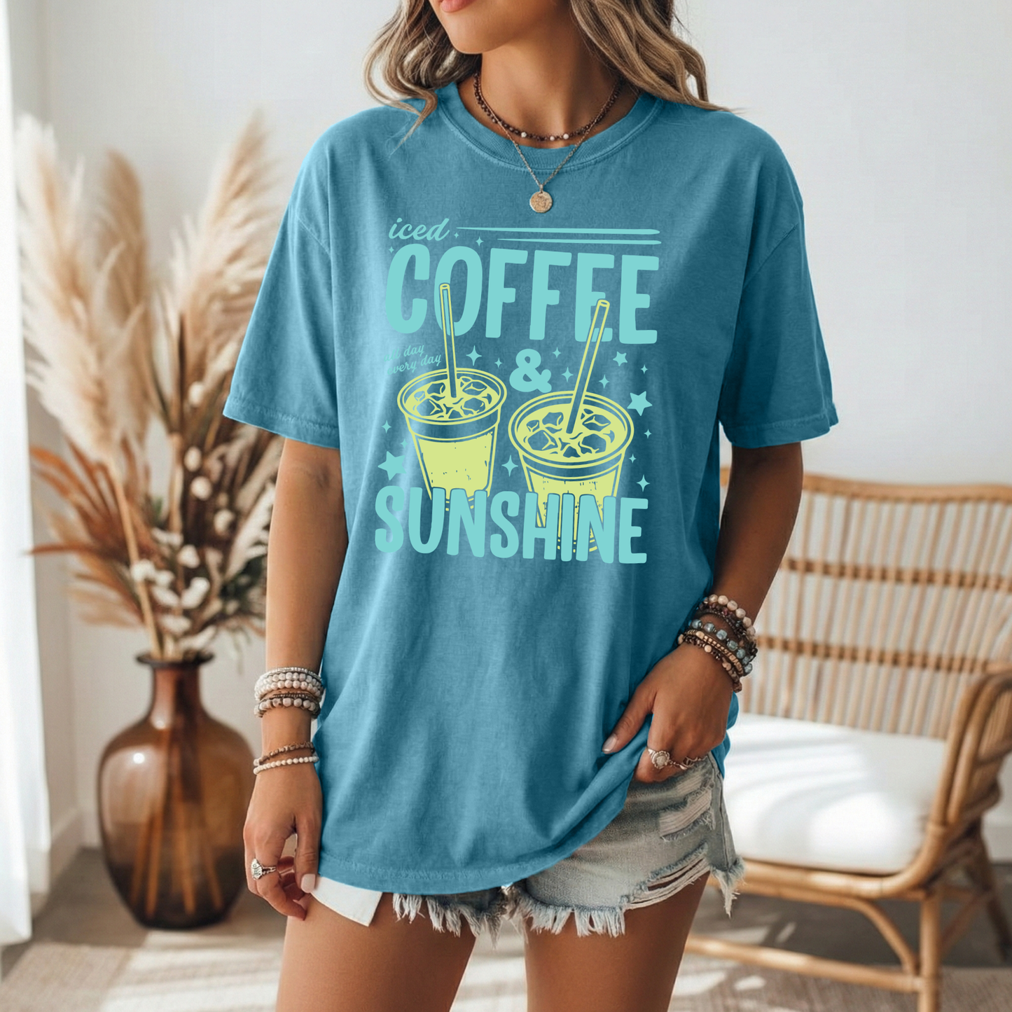 Iced Coffee & Sunshine Tee