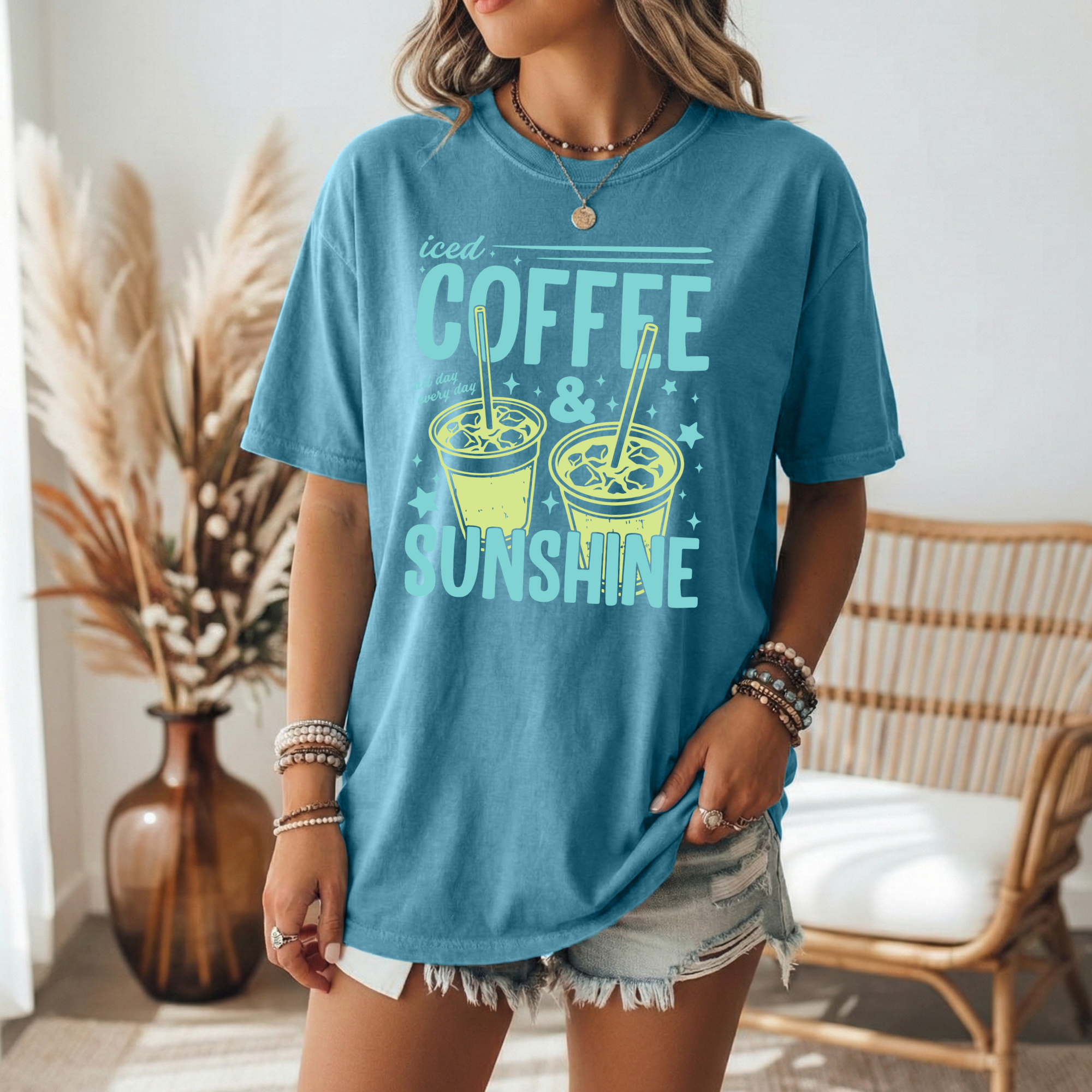 Iced Coffee & Sunshine Tee