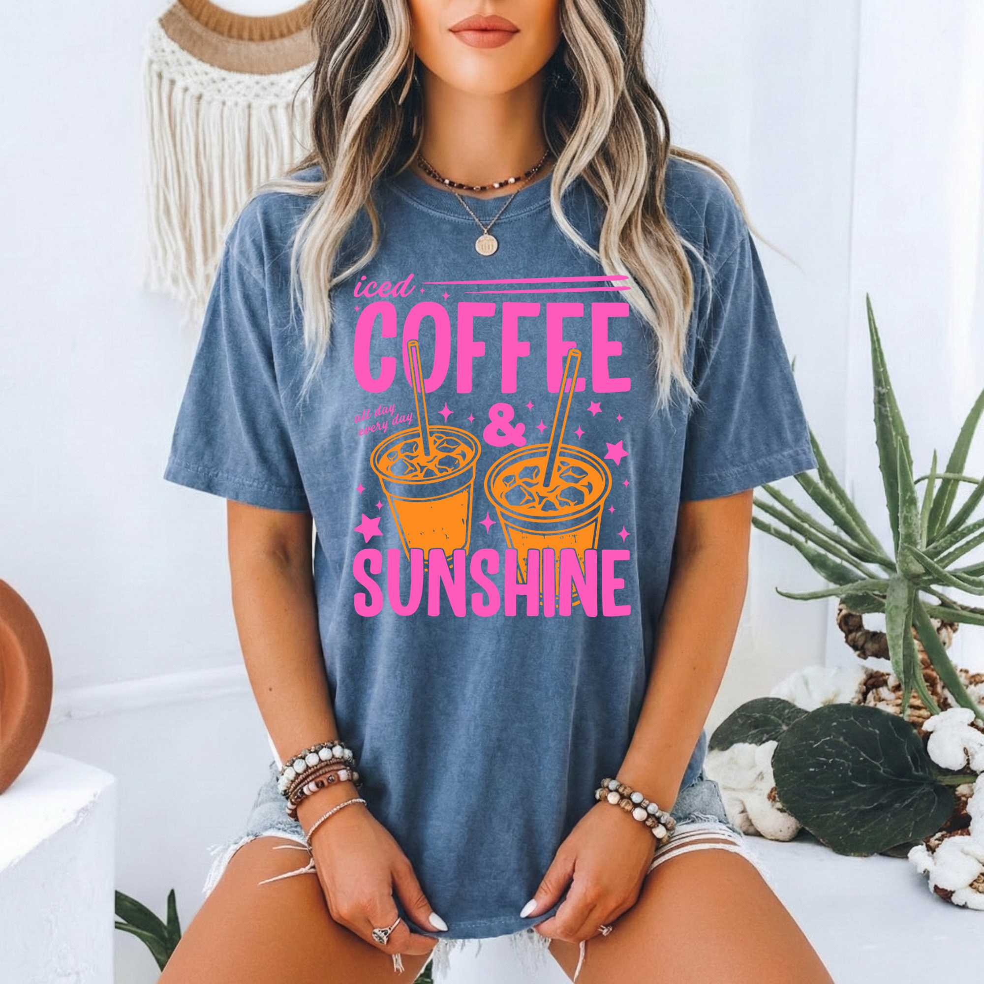 Iced Coffee & Sunshine Tee